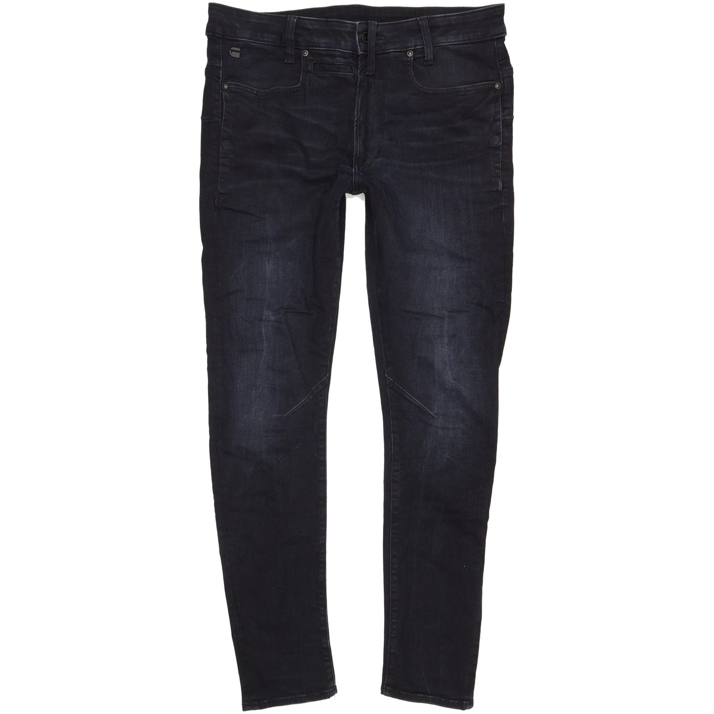 G-Star D-Staq 3D Men Navy Skinny Slim Stretch Jeans W32 L34
