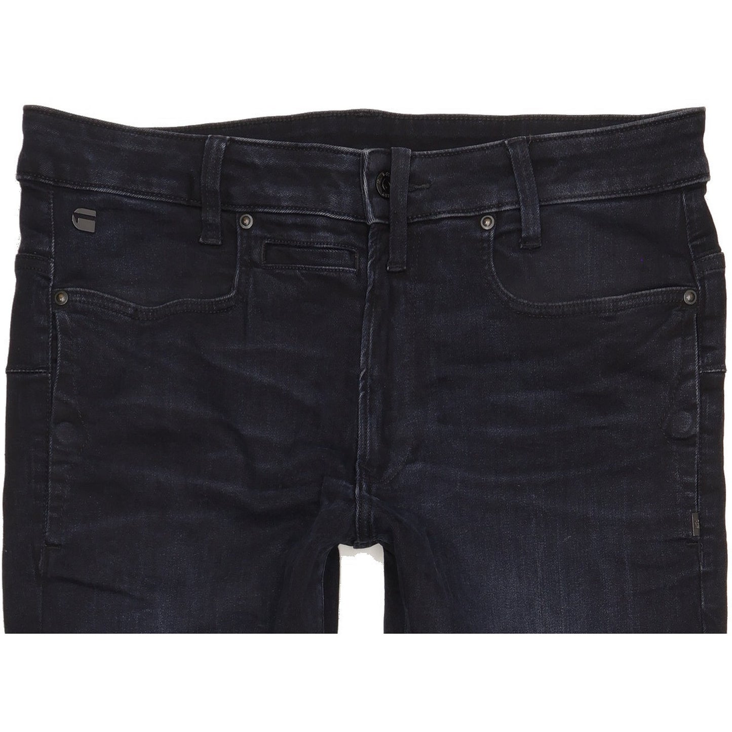 G-Star D-Staq 3D Men Navy Skinny Slim Stretch Jeans W32 L34