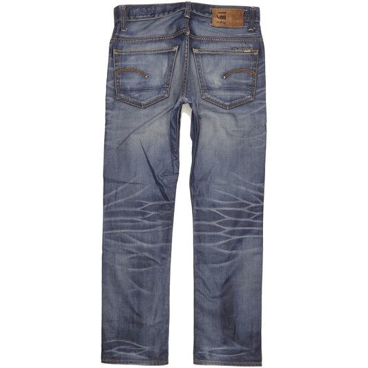 G-Star 3301 Men Blue Straight Regular Jeans W33 L31