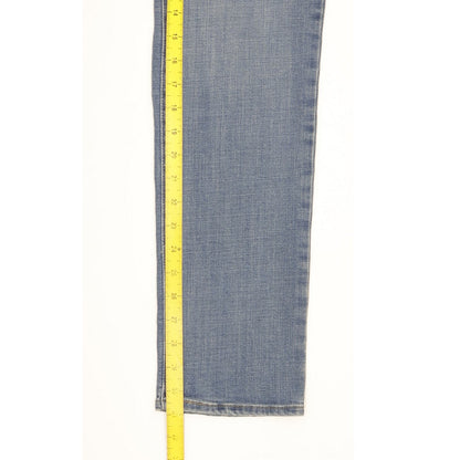 Levi's Slimming Women Blue Straight Slim Stretch Jeans W29 L31