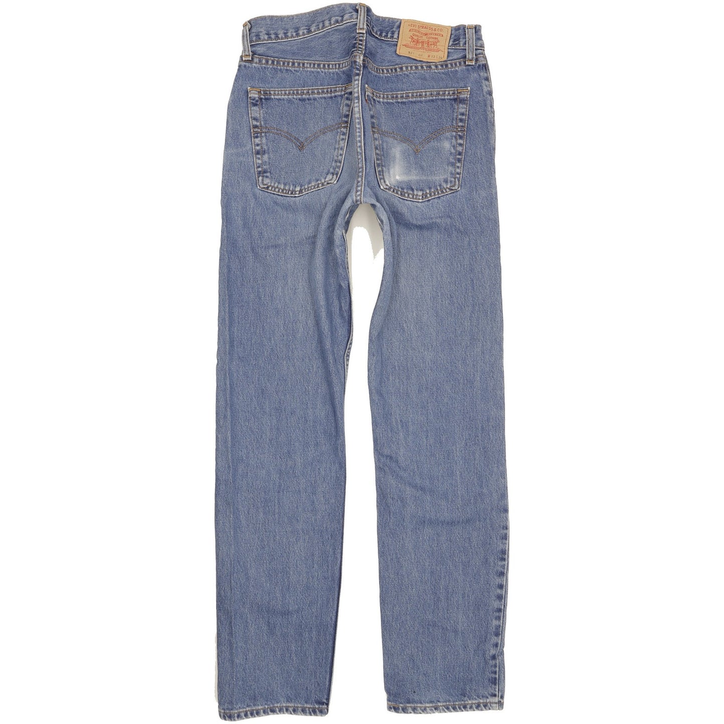 Levi's 521 Men Blue Straight Regular Jeans W32 L33