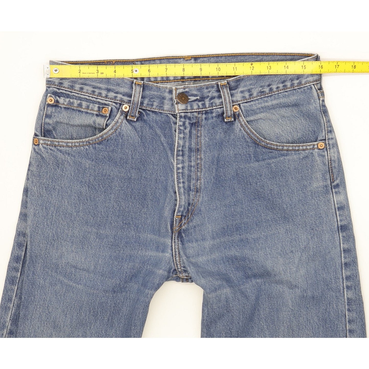 Levi's 521 Men Blue Straight Regular Jeans W32 L33