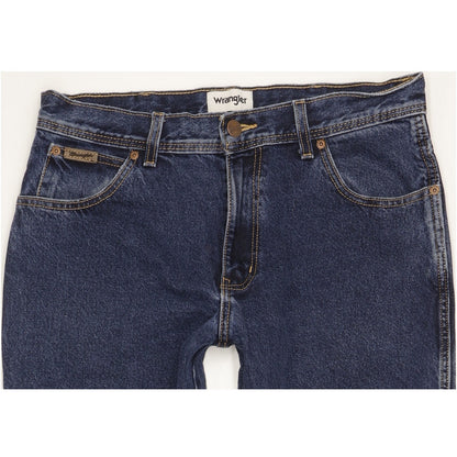 Wrangler Texas Men Blue Straight Regular Jeans W34 L31