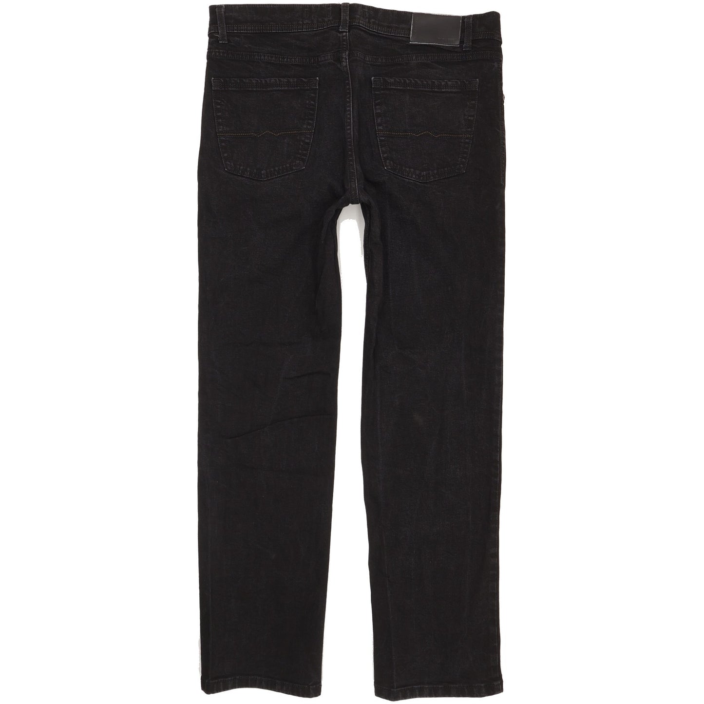 Pioneer Rando Men Black Straight Regular Stretch Jeans W36 L30