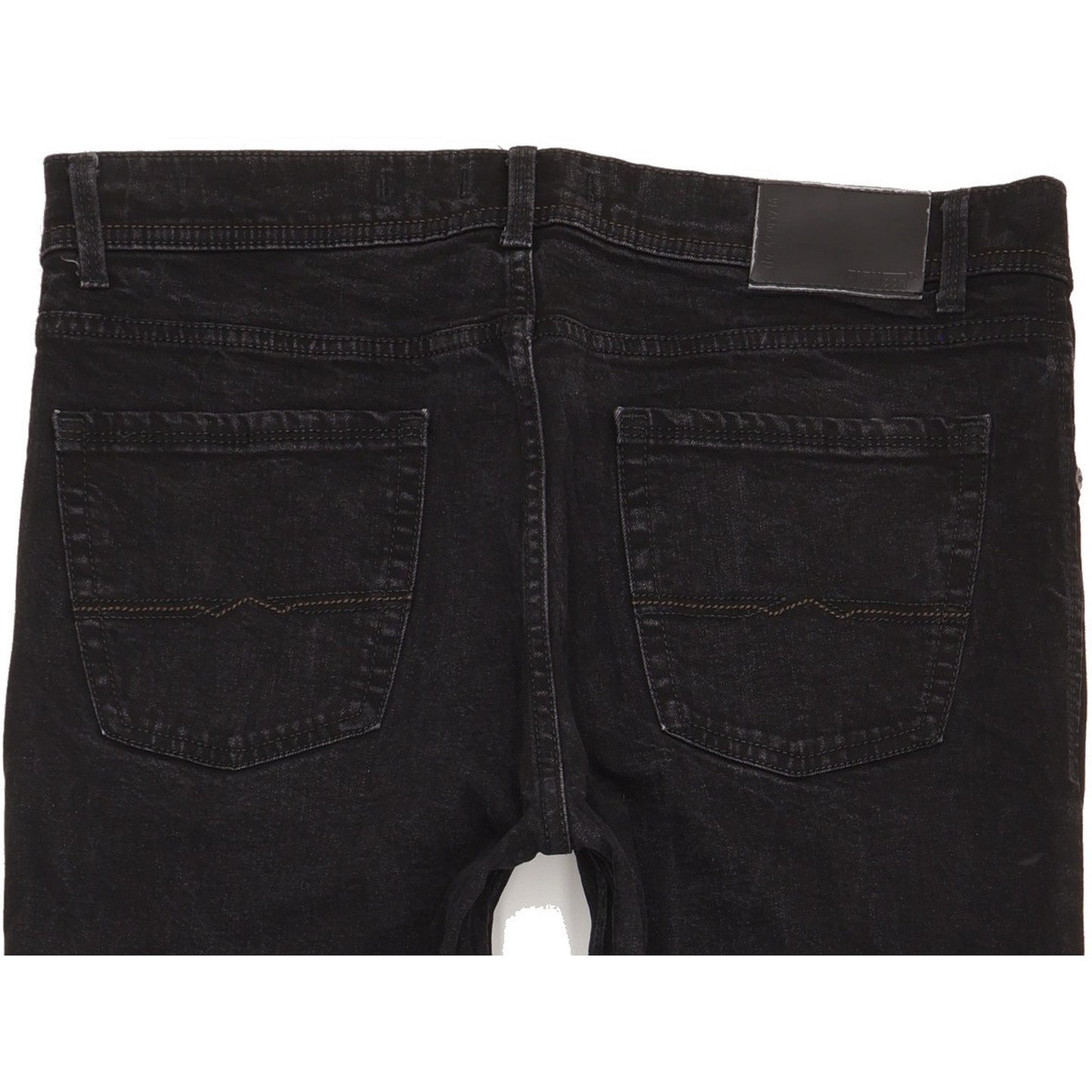 Pioneer Rando Men Black Straight Regular Stretch Jeans W36 L30