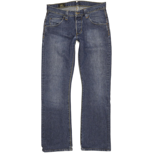 Lee Roscoe Men Blue Straight Regular Jeans W32 L32