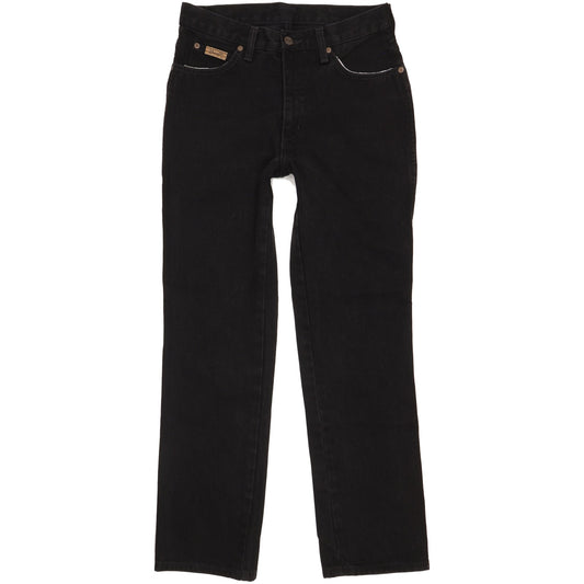 Wrangler Sandy Women Black Straight Regular Jeans W30 L30