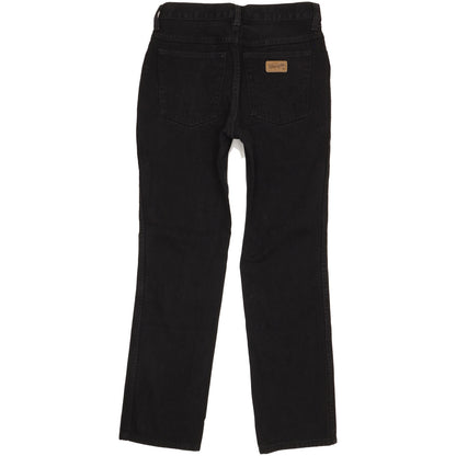 Wrangler Sandy Women Black Straight Regular Jeans W30 L30