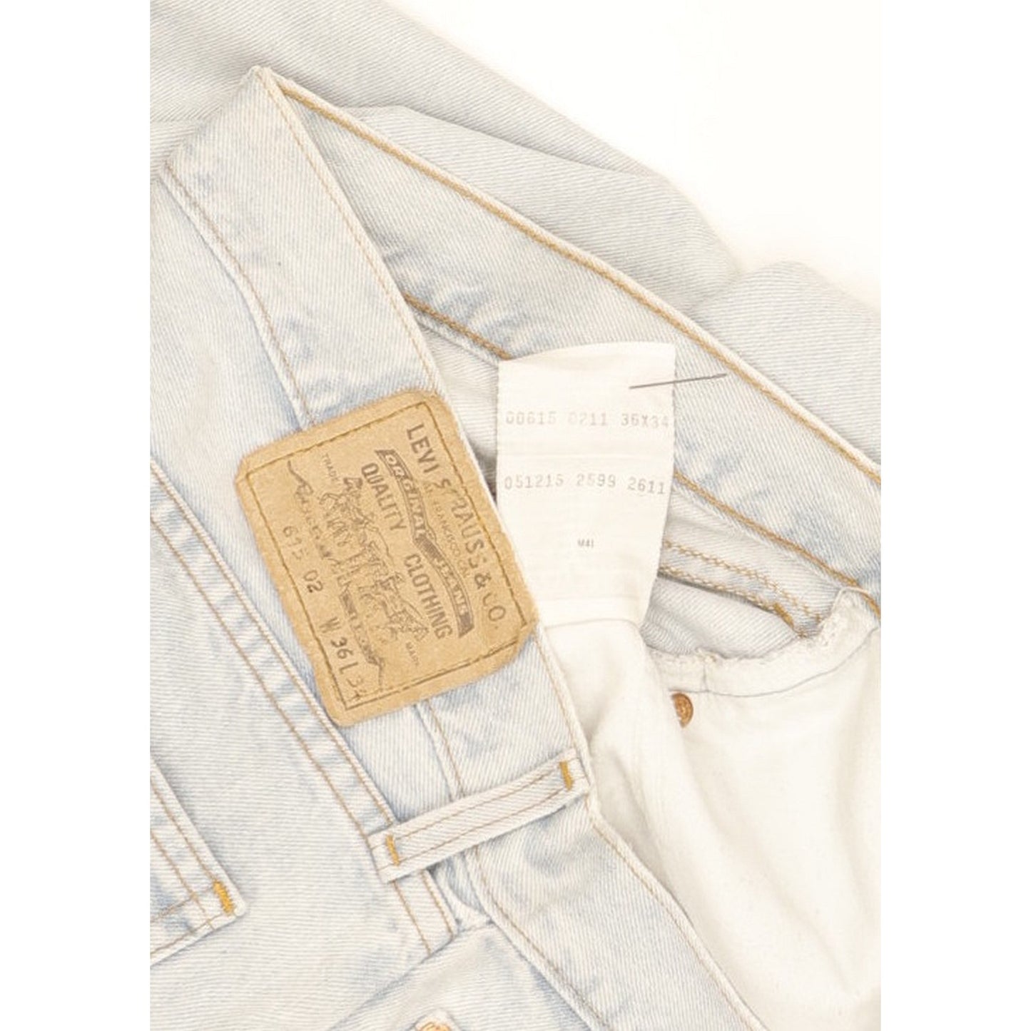 Levi's 615 Men Blue Straight Regular Jeans W36 L33
