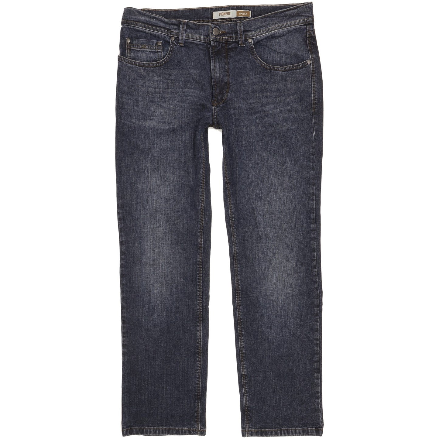 Pioneer Rando Men Blue Straight Regular Stretch Jeans W36 L30