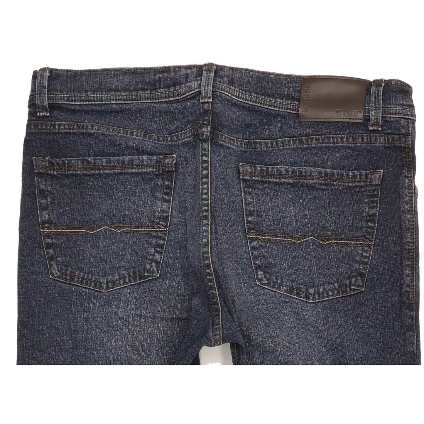 Pioneer Rando Men Blue Straight Regular Stretch Jeans W36 L30