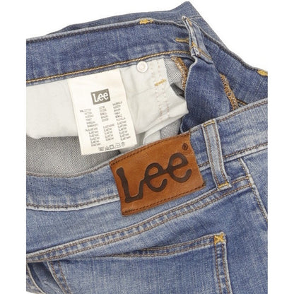 Lee Luke Men Blue Skinny Slim Stretch Jeans W28 L34