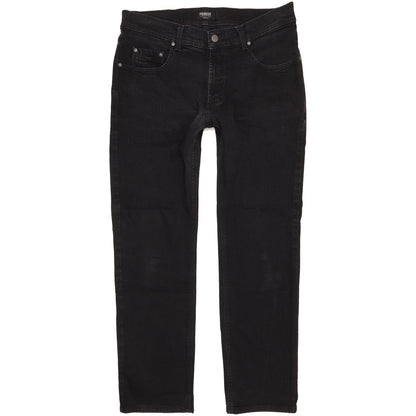 Pioneer Rando Men Black Straight Regular Stretch Jeans W32 L28