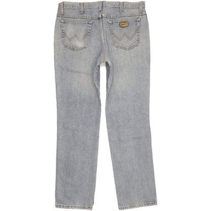Wrangler Texas Men Blue Straight Regular Jeans W38 L34