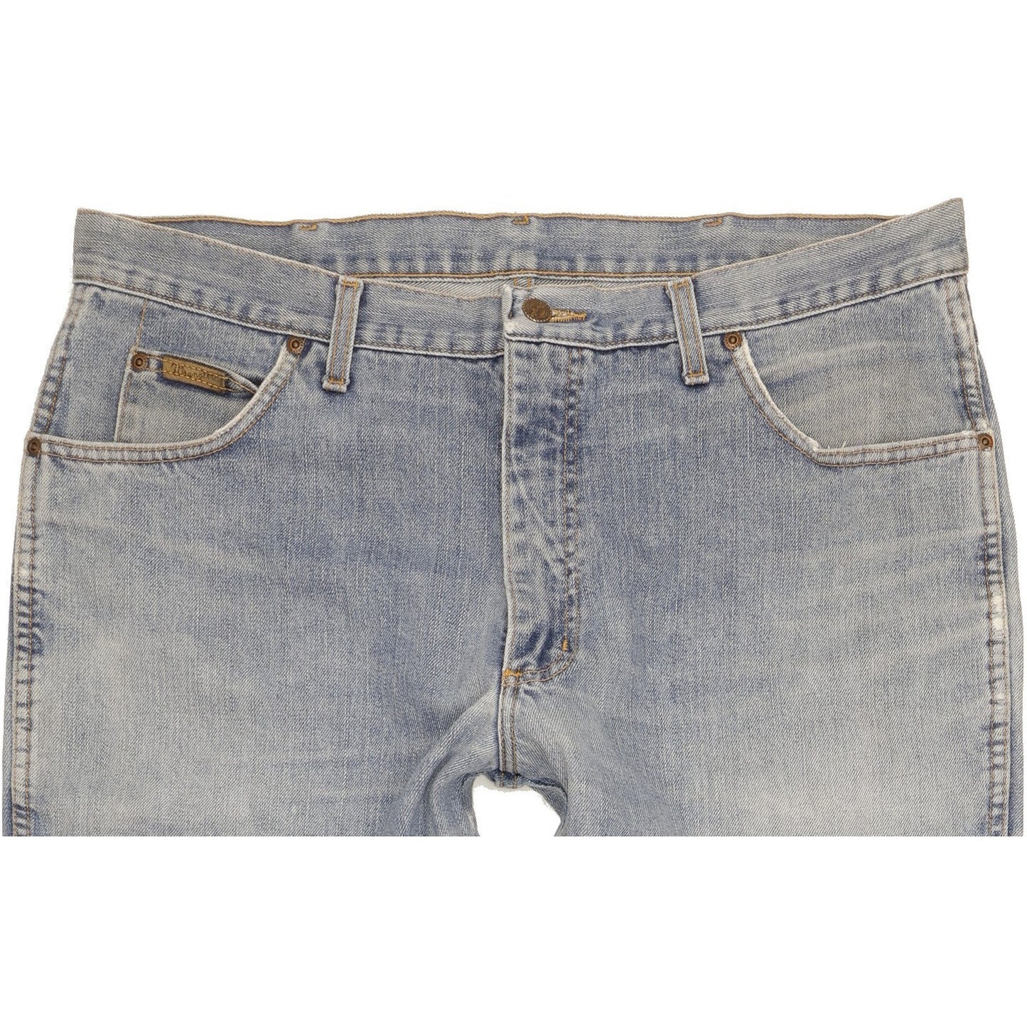 Wrangler Texas Men Blue Straight Regular Jeans W38 L34
