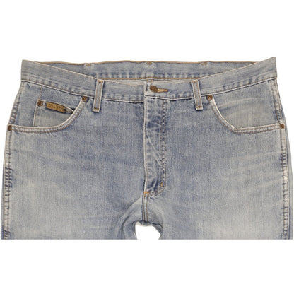 Wrangler Texas Men Blue Straight Regular Jeans W38 L34