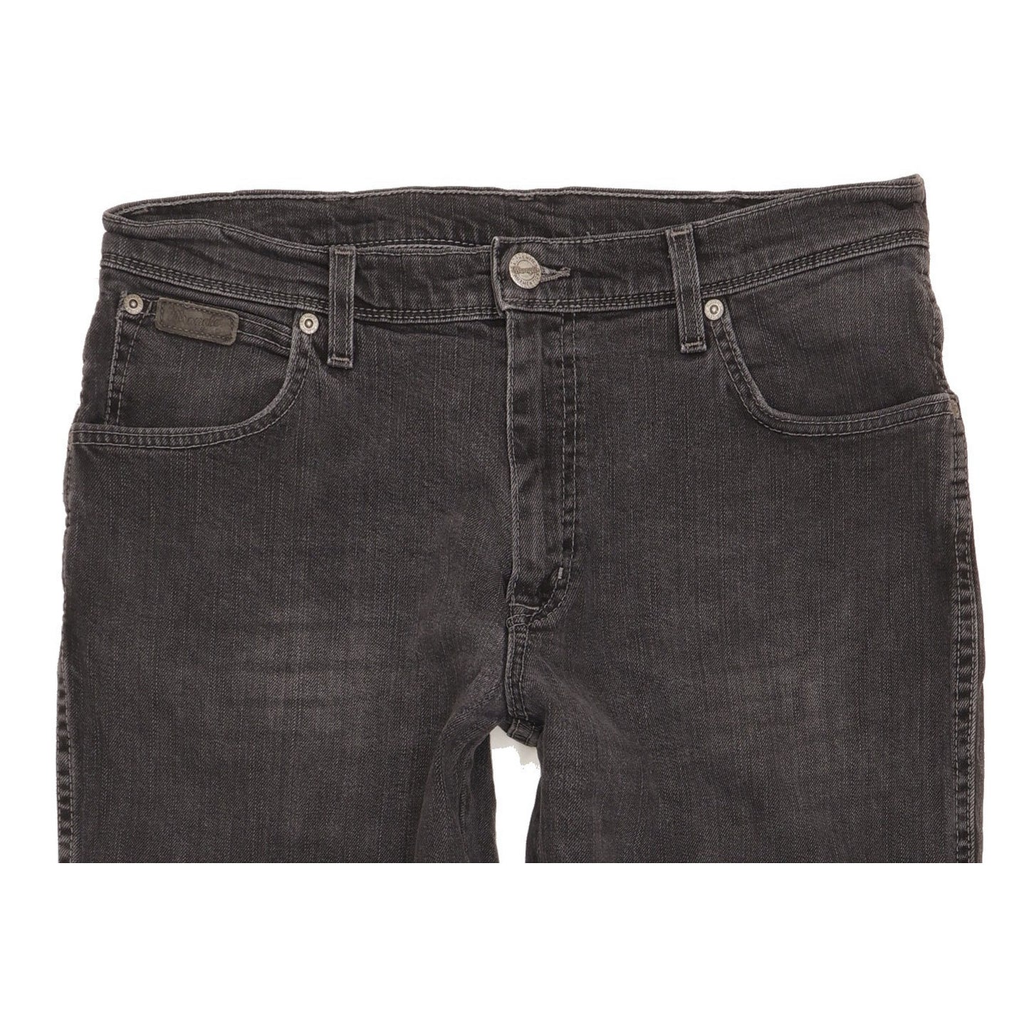 Wrangler Texas Men Grey Straight Regular Stretch Jeans W34 L30