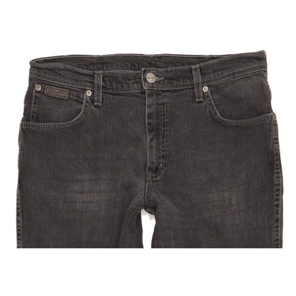 Wrangler Texas Men Grey Straight Regular Stretch Jeans W34 L30