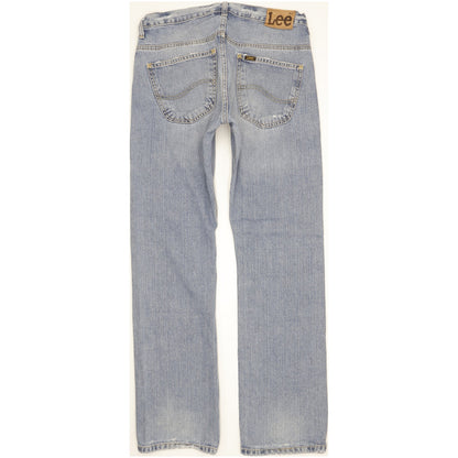 Lee Knox Men Blue Straight Regular Jeans W33 L32