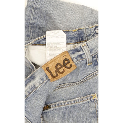 Lee Knox Men Blue Straight Regular Jeans W33 L32