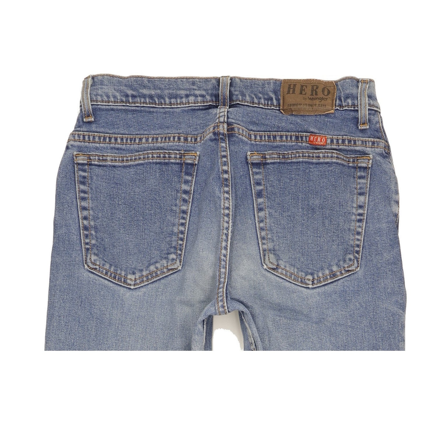 Wrangler Hero Men Blue Straight Regular Stretch Jeans W31 L34