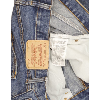 Levi's 751 Men Blue Straight Regular Jeans W33 L27