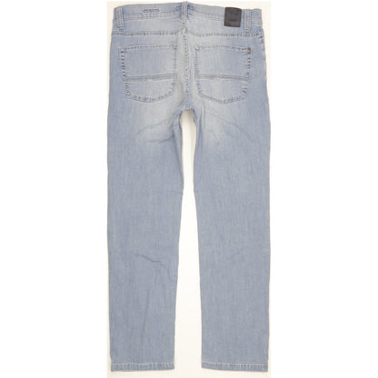 Pioneer Rando Men Blue Straight Regular Stretch Jeans W34 L30