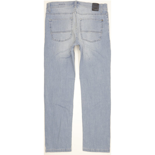 Pioneer Rando Men Blue Straight Regular Stretch Jeans W34 L30