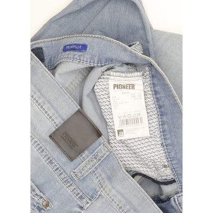 Pioneer Rando Men Blue Straight Regular Stretch Jeans W34 L30