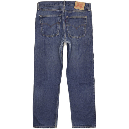 Levi's 521 Men Blue Straight Regular Jeans W36 L30