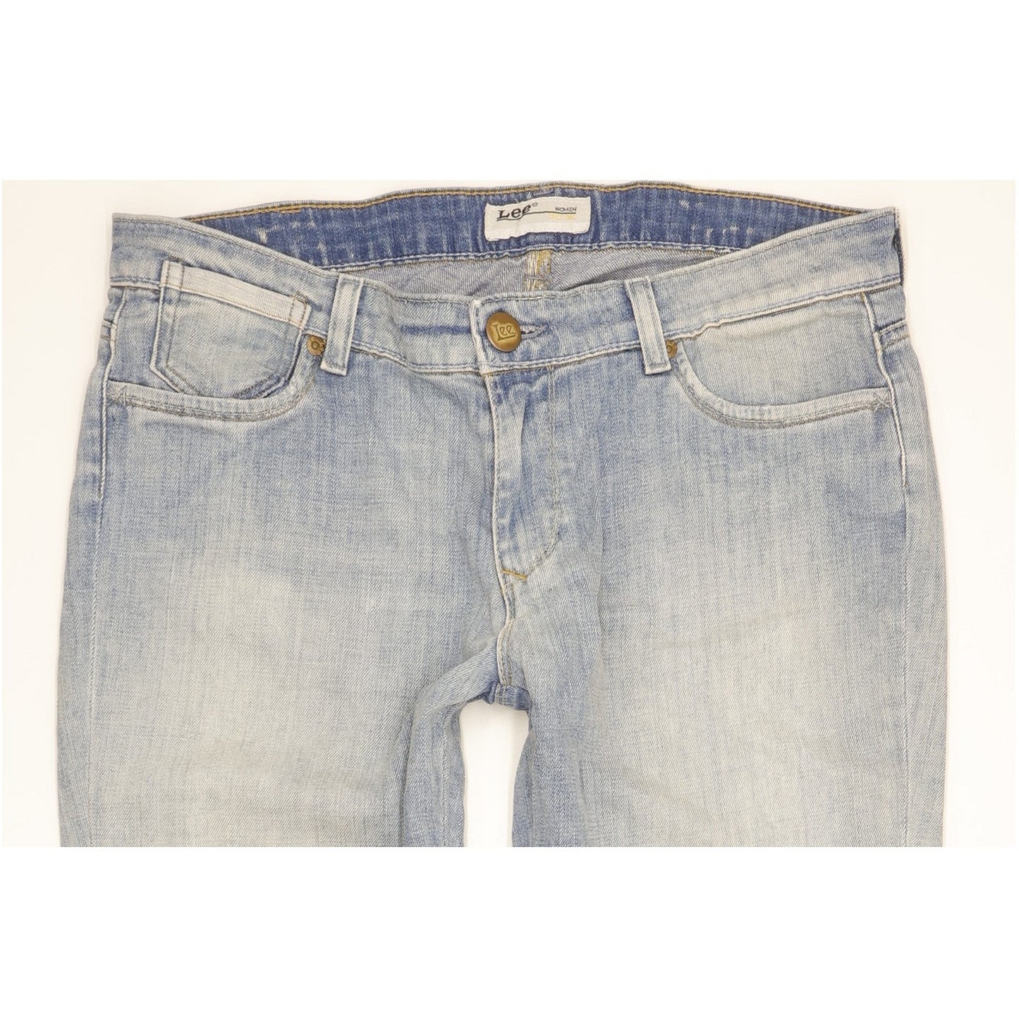 Lee Bell Women Blue Bootcut Slim Stretch Jeans W31 L33
