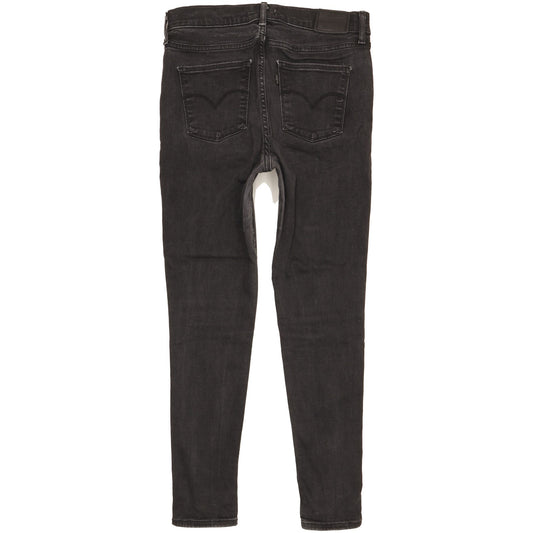 Levi's 720 Black Skinny Slim Stretch Jeans High Waisted W30 L28