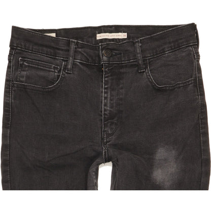 Levi's 720 Black Skinny Slim Stretch Jeans High Waisted W30 L28