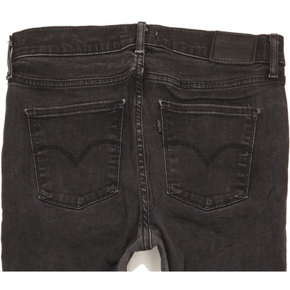 Levi's 720 Black Skinny Slim Stretch Jeans High Waisted W30 L28