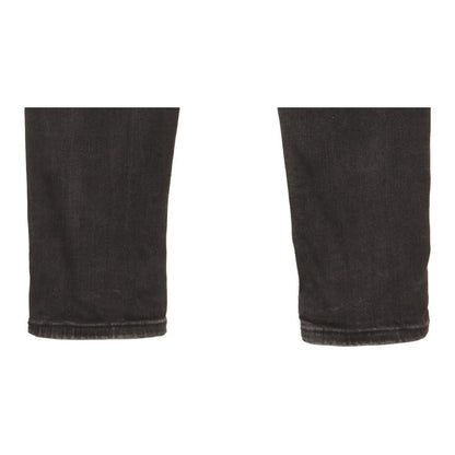 Levi's 720 Black Skinny Slim Stretch Jeans High Waisted W30 L28