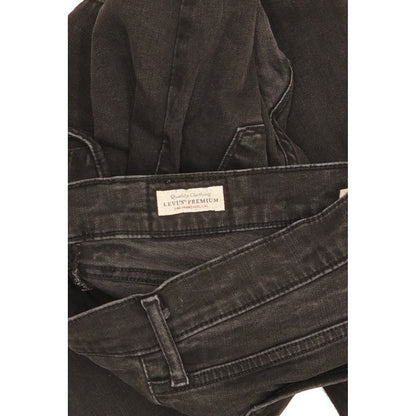 Levi's 720 Black Skinny Slim Stretch Jeans High Waisted W30 L28