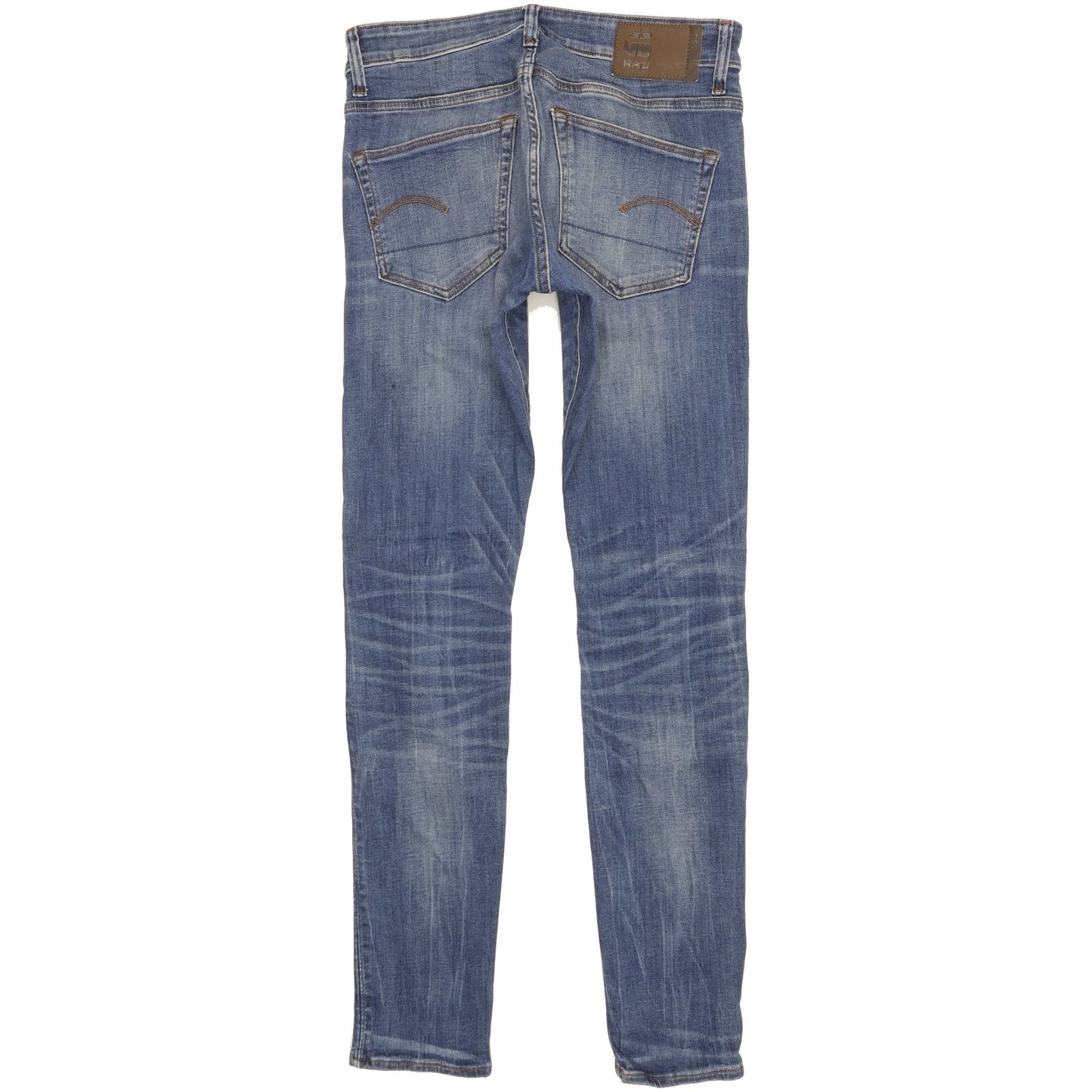 G-Star 3301 Deconstructed Men Blue Skinny Slim Stretch Jeans W30 L32