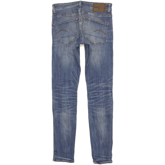G-Star 3301 Deconstructed Men Blue Skinny Slim Stretch Jeans W30 L32