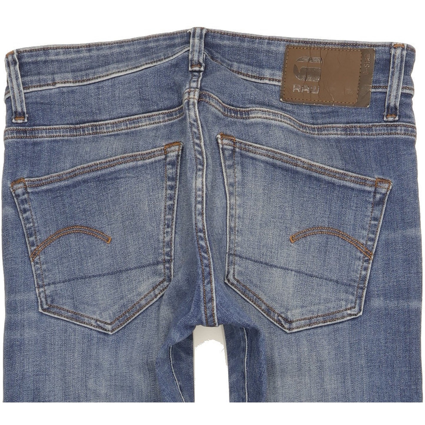 G-Star 3301 Deconstructed Men Blue Skinny Slim Stretch Jeans W30 L32