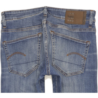 G-Star 3301 Deconstructed Men Blue Skinny Slim Stretch Jeans W30 L32
