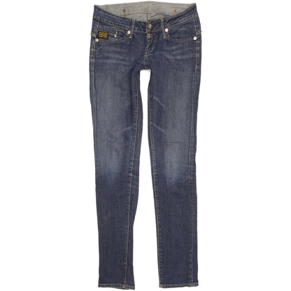 G-Star Midge Women Blue Skinny Slim Stretch Jeans W29 L32
