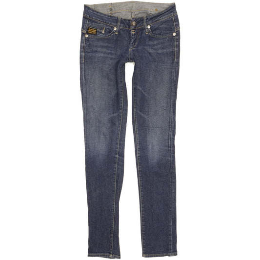 G-Star Midge Women Blue Skinny Slim Stretch Jeans W29 L32