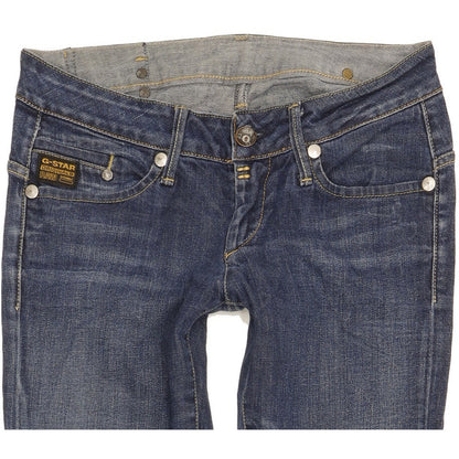 G-Star Midge Women Blue Skinny Slim Stretch Jeans W29 L32