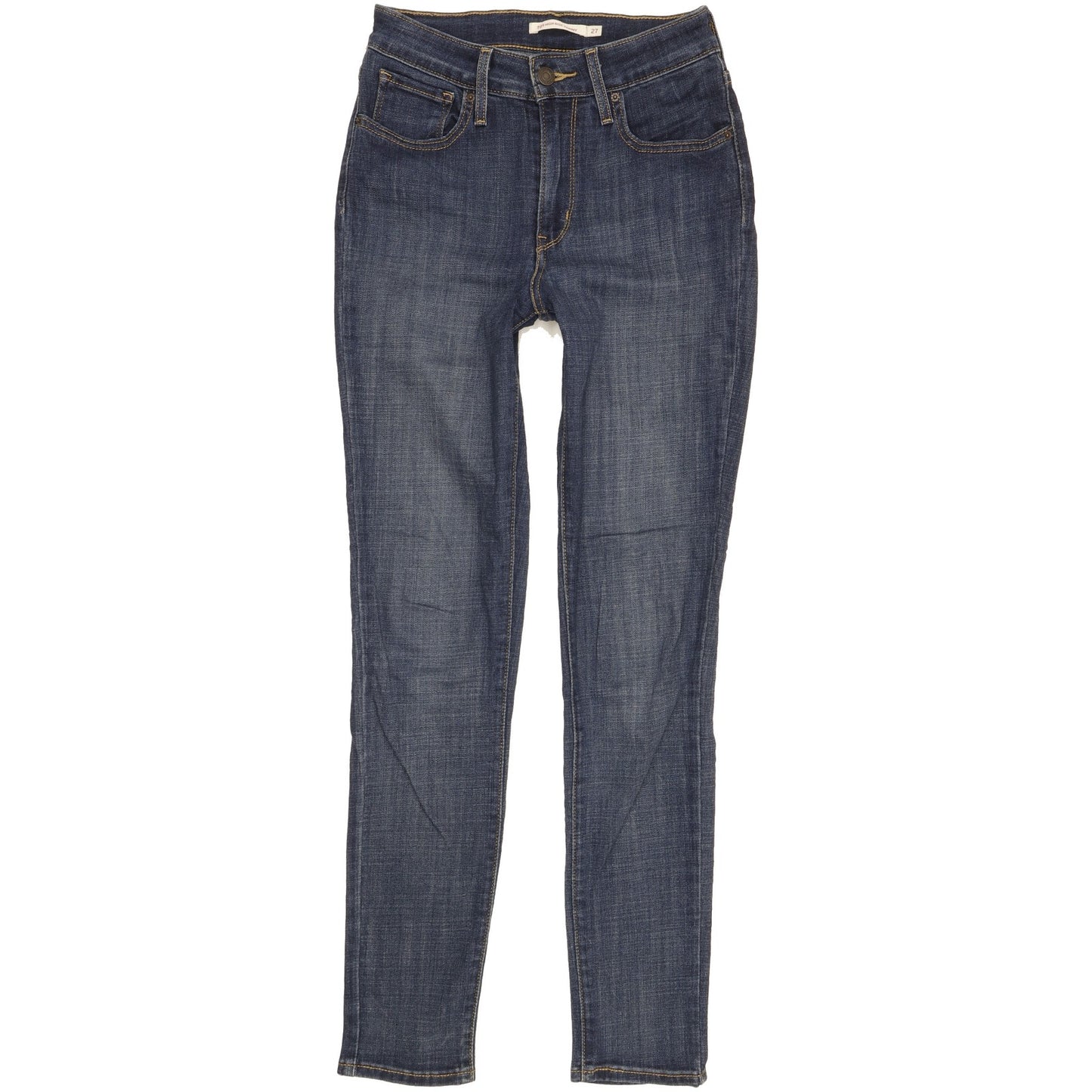 Levi's 721 Women Blue Skinny Slim Stretch Jeans W27 L30