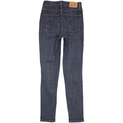 Levi's 721 Women Blue Skinny Slim Stretch Jeans W27 L30
