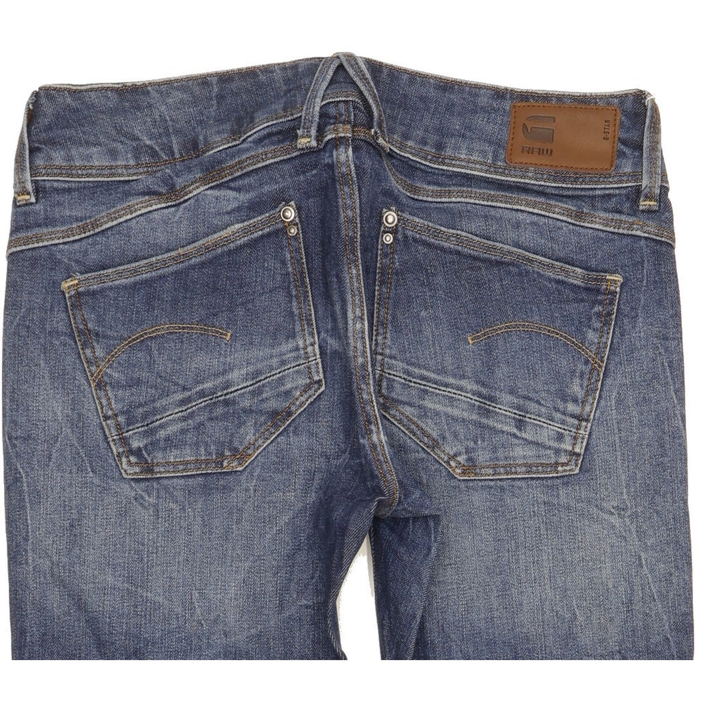 G-Star Lynn Women Blue Skinny Slim Stretch Jeans W26 L30