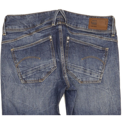 G-Star Lynn Women Blue Skinny Slim Stretch Jeans W26 L30