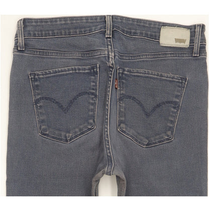 Levi's Women Blue Skinny Slim Stretch Jeans W28 L28