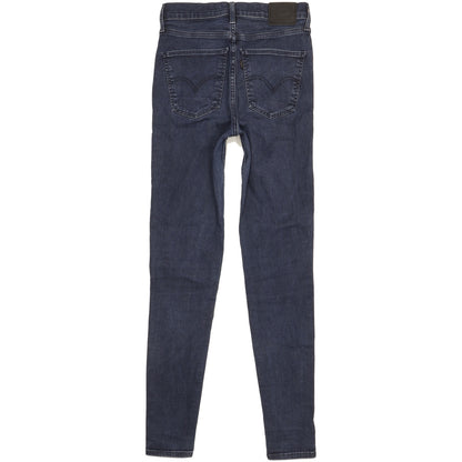 Levi's Mile Blue Skinny Slim Stretch Jeans High Waisted W28 L31
