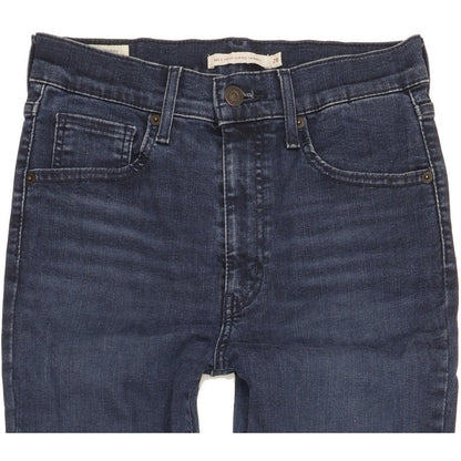 Levi's Mile Blue Skinny Slim Stretch Jeans High Waisted W28 L31